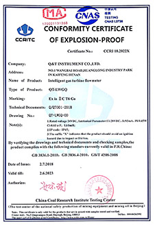 Smart gas turbine flowmeter