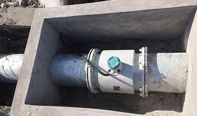 Partial Filled Electromagnetic Flow Meter