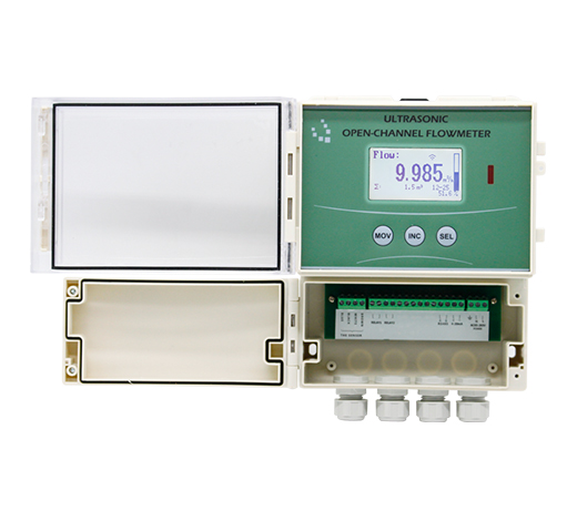 ultrasonic open channel flow meter