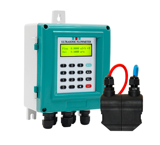 የግድግዳ ማፈናጠጫ አይነት Ultrasonic ፍሰት ሜትር