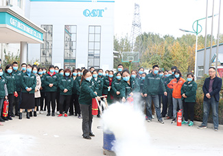 Q&T Instrument held an fire drill