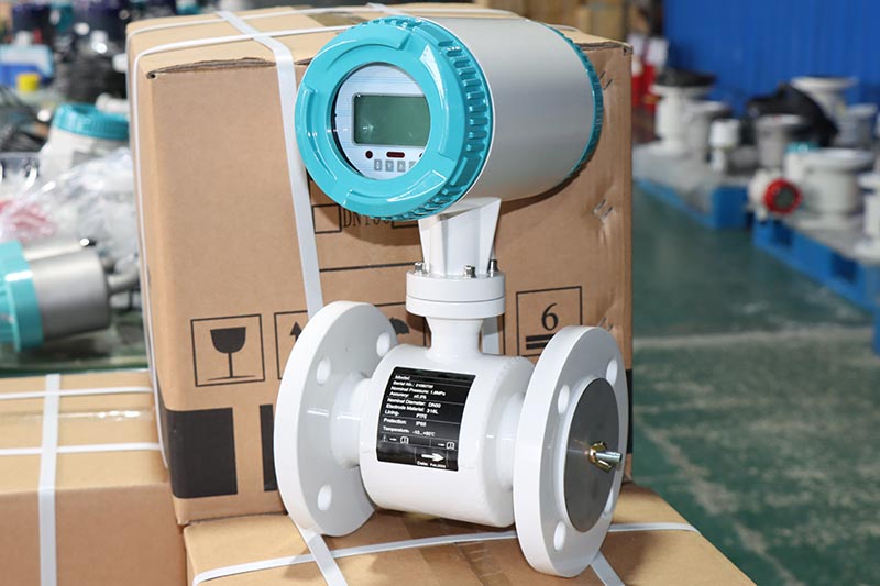 How to clear total flow of magnetic flowmeter