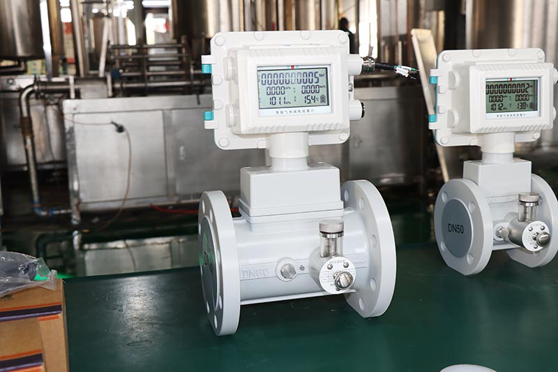 2022 New Design 304 Stainless Steel Impeller Acetylene Gas Turbine Flowmeter