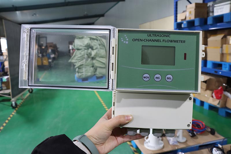 CE Certificated RS485 River Flow Meter Open Channel Ultrasonic Flow Meter
