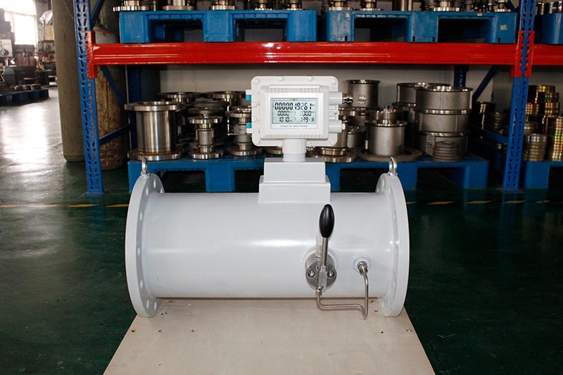 Gas turbine flow meter impeller flow meter air flow meter