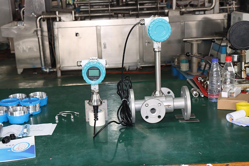 Intelligent Sanitary Triclamp vortex flow meter