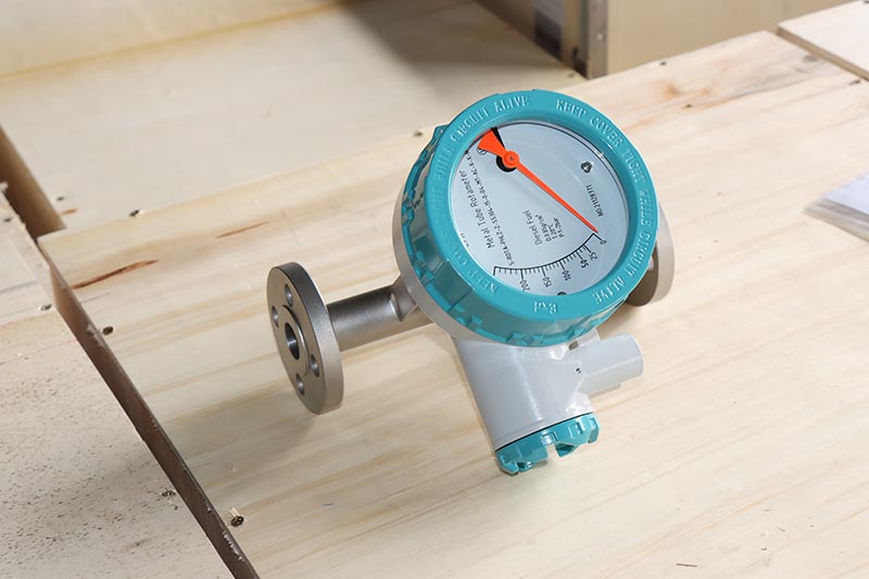 Mechanical Pointer Metal Tube Gas Rotameter For Vertical Metallic Tube