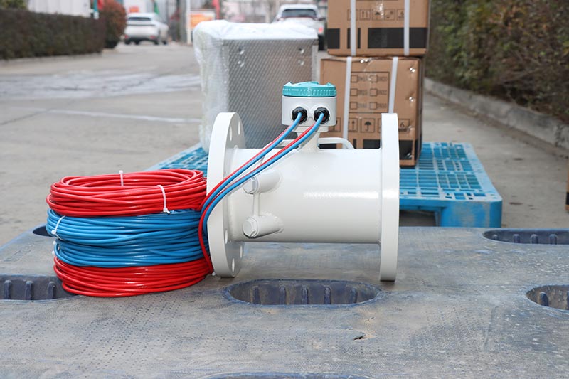 Multi-channel flowmeter OEM color flange connect ultrasonic flow meters