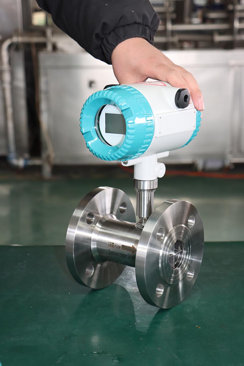 Sanitary Food grade tri-clamp type turbine flow meter