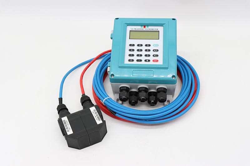 Wall Mounted Ultrasonic Flowmeter 25mm water flow meter