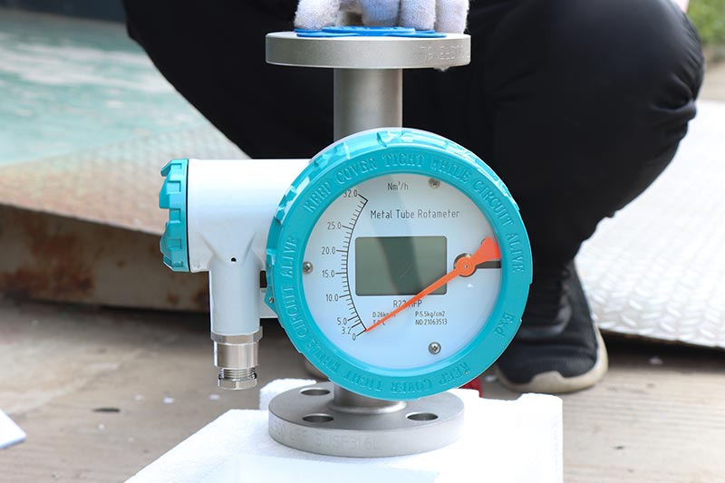 Wide Measurement Range Metal Tube Rotameter Flowmeter Metal Tube Float Rotameter