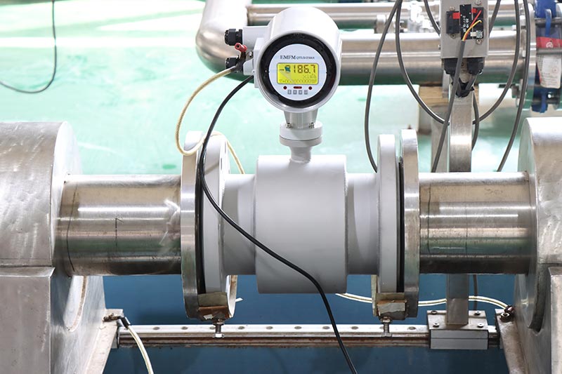 stainless steel 4-20ma industrial high pressure digital liquid control mag flow meter