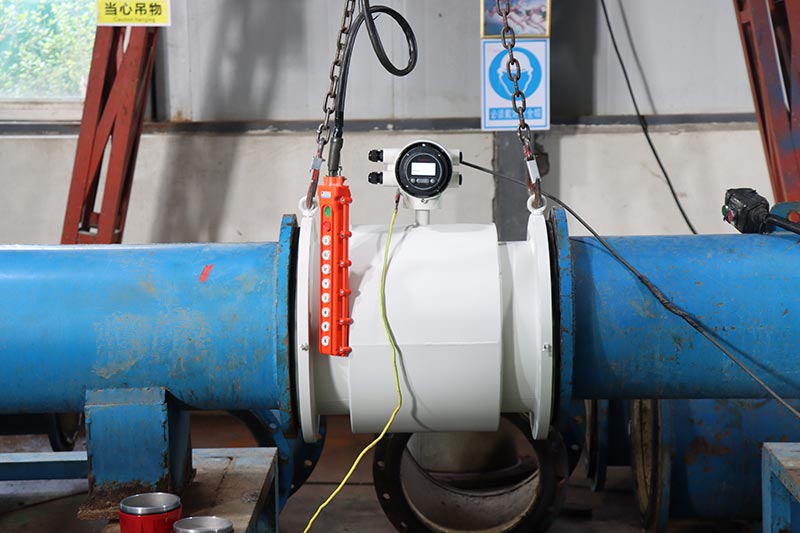 5 points mass method calibration DN3-DN3000 mag flowmeter