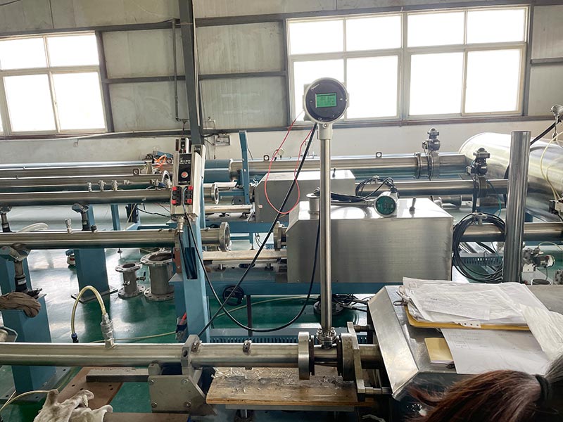 Accurate thermal gas mass flow meter