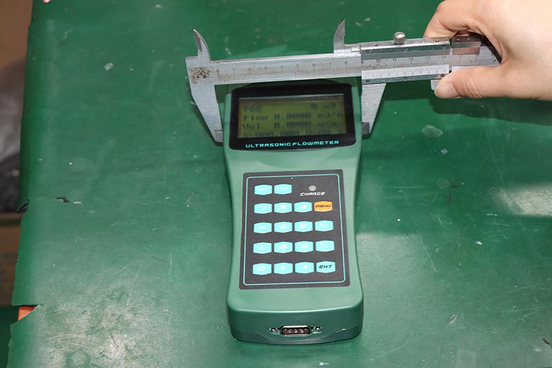 Clamp on flow meter sensor portable ultrasonic flowmeter
