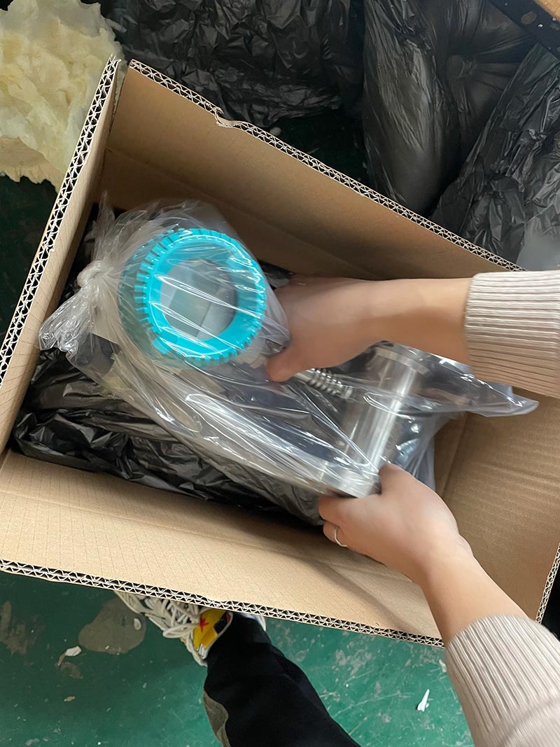 Digital flow meter water milk wifi turbine flowmeter alcohol flow meter