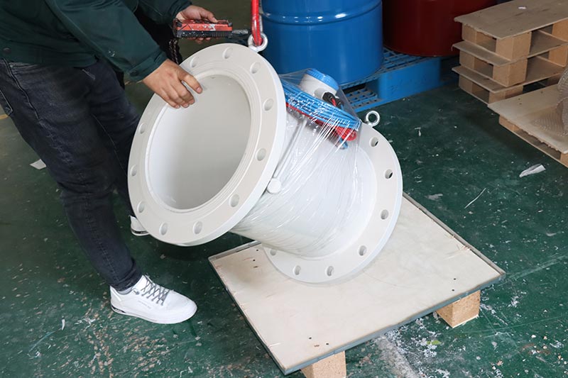 Inline ultrasonic flow sensors 420mA output ultrasonic flow meterQ&T