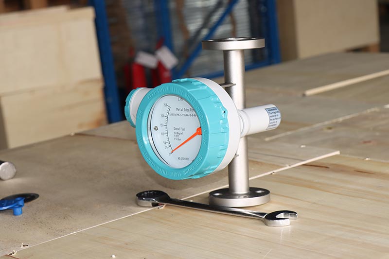 Intelligent Metal Tube Rotameter 4-20mA Output for Water and Air