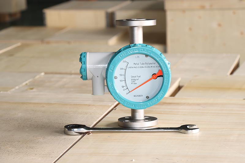 LCD Display Natural Gas Metal Tube Rotameter