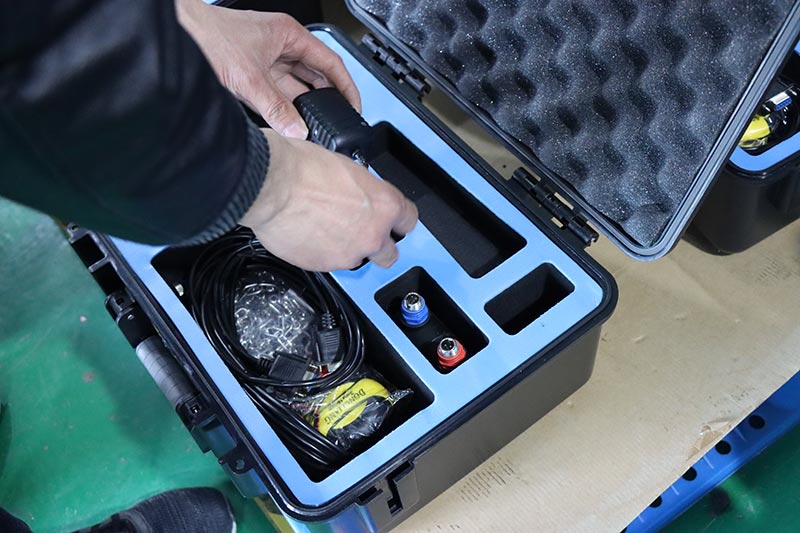 Portable Clamp on Sensor Digital Ultrasonic Flow Meter