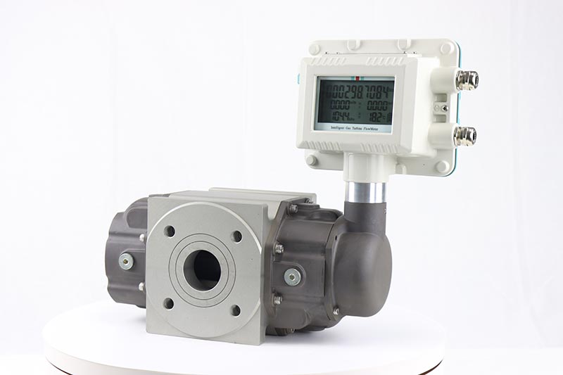 China digital rotary propane natural gas rotary flowmeter