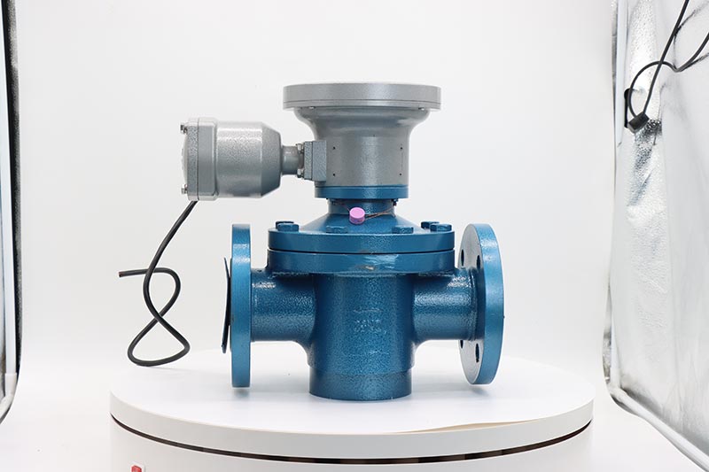 Easy Installation Pulse Output Oval Gear Flow Meter