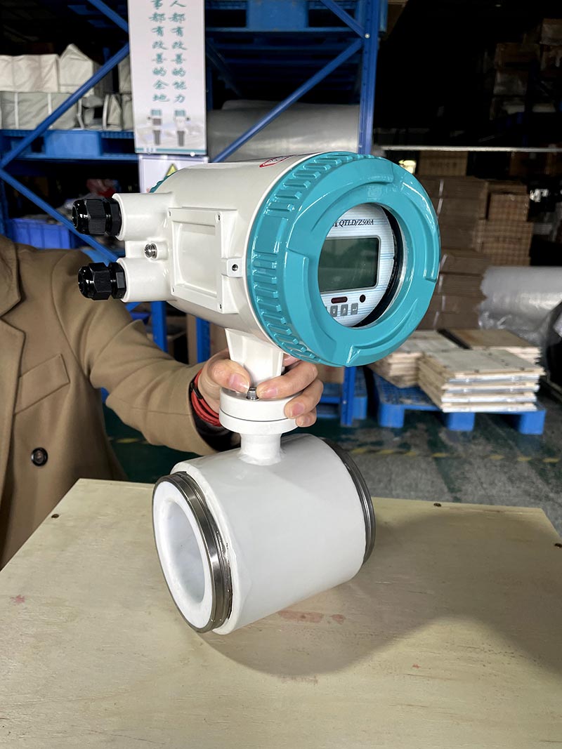 ¡À0.2% FS accuracy Wafer connection DN15-DN200 magnetic flowmeter