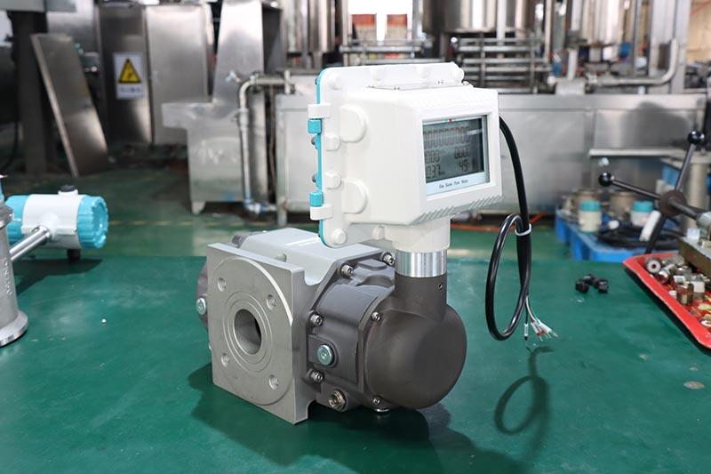 High quality CE approval commercial custody transfer natural gas rotary meter