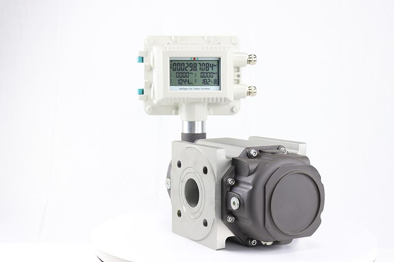 Intelligent high accuracy digital rotary gas flow meter