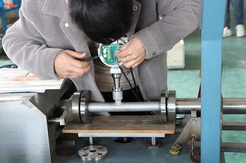 Natural gas flowmeter OEM pulse thermal mass flow meter