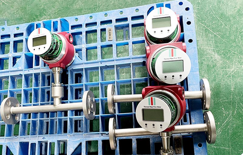 Natural gas flowmeter OEM pulse thermal mass flow meter