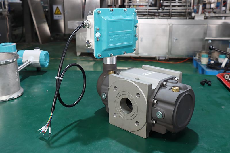 Propane butane natural gas transmission lobed impeller rotary meter