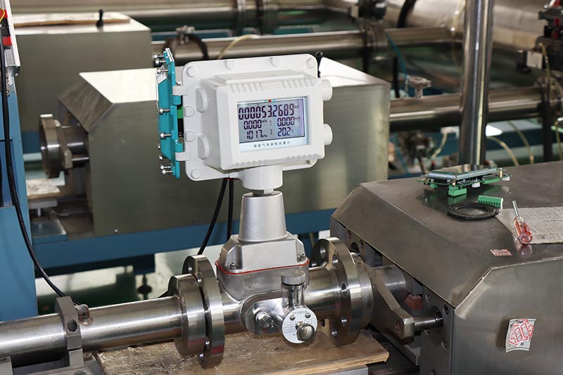 QTWG Natural Hydrogen Argon Lpg Gas Turbine Flow MeterQ&T Instrument