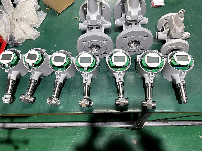 Turbine Flow Meter for Liquid Nitrogen with ISO