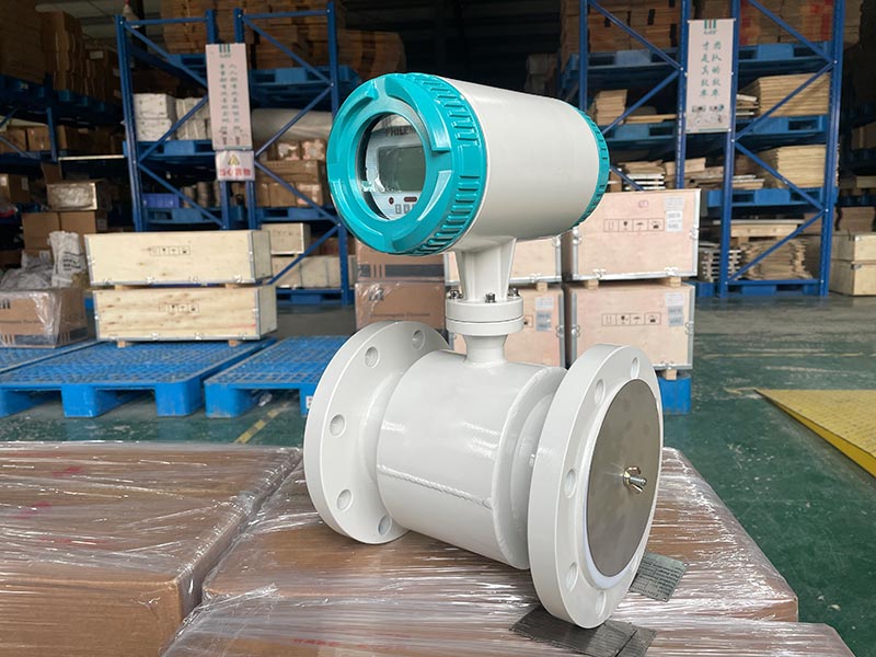 ¡À0.2% FS accuracy calibration inline magnetic flow meter--Q&T