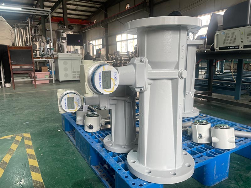 485 and 4-20mA output 2 inch nature gas flow meter  gas mass air volume procession air flowmeter