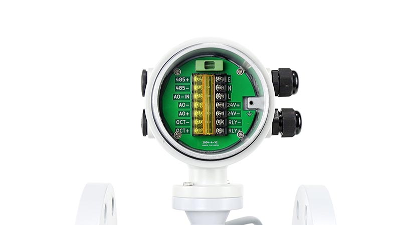 Integral display stainless steel ultrasonic flow meter