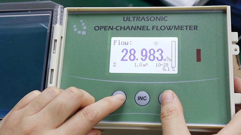 Level sensor Open Channel Water Meters Open Channel Ultrasonic flow meter prices