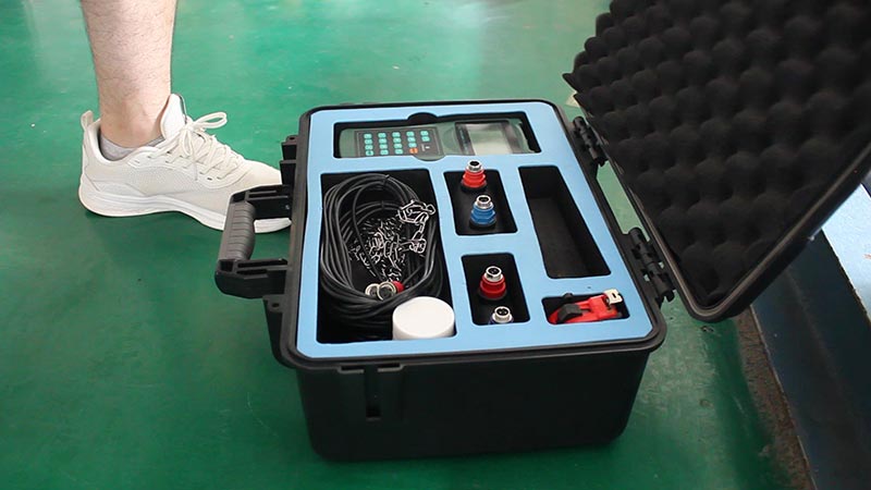 Portable Hand Held Ultrasonic Flow Meter