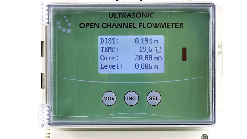 Reliable Open Channel Water Meters 4-20mA output Open channel flow meter