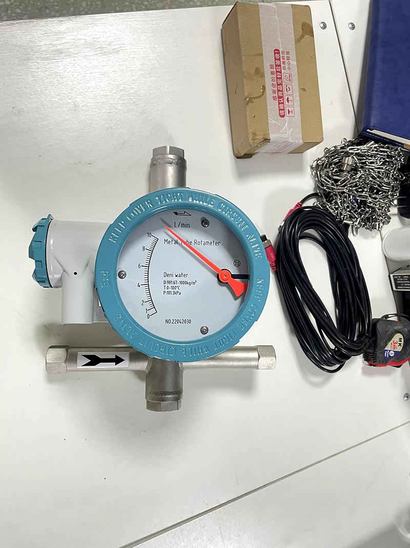 Best Price Liquids Gas Steam Metal Tube Rotor Flowmeter Flange Type Output Digital Rotameter