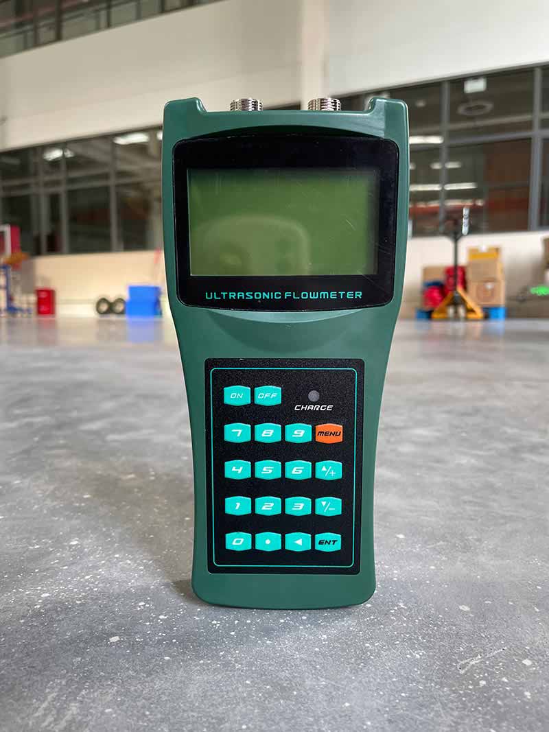 Clamp-on handheld portable ultrasonic flow meter seawater ultrasonic flowmeter