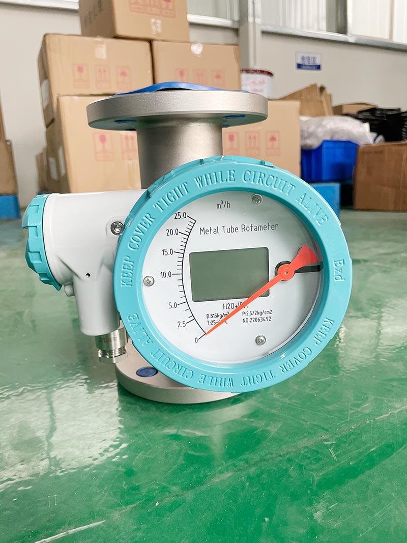 High Quality Meter Anti Corrosive Water Diesel Oxygen Air Metal Tube Float Flow Rotameter