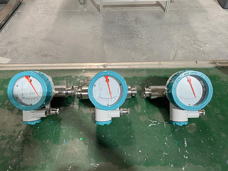 Mechanical Indicator Digital Water Flow Meter Metal Tube Float Rotameter