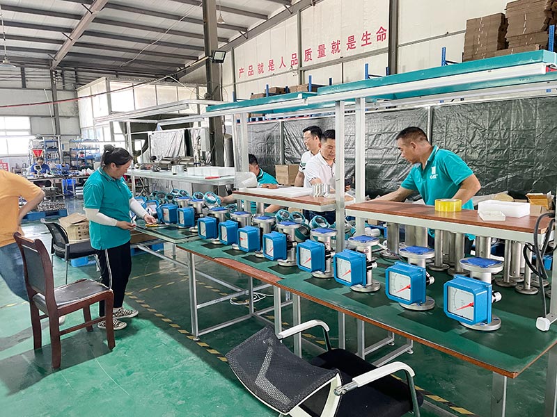 Mechanical Indicator Flow Meter Air Metal Tube Float Rotameter Flowmeter