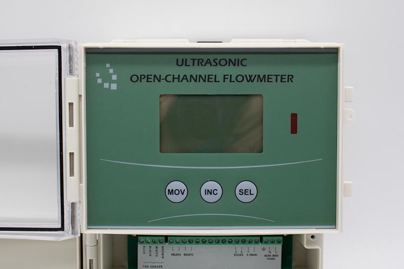 PLCM Ultrasonic Open channel flow meter waster water ultrasonic water flow meter