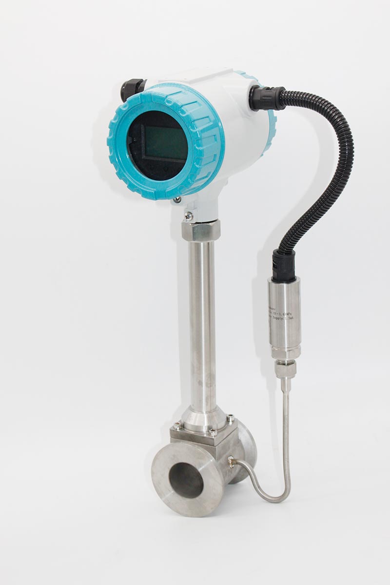 Pulse output Drink water compact vortex flowmeter