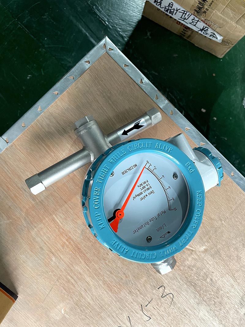 Tube Float Flow Rotameter Meter Water Diesel Oxygen Air Metal For Water Milk Float Flow Meter