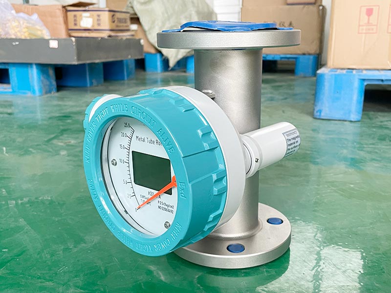 Variable area metal tube flow meters nitrogen gas rotameter--Q&T Instrument  Co.,Ltd