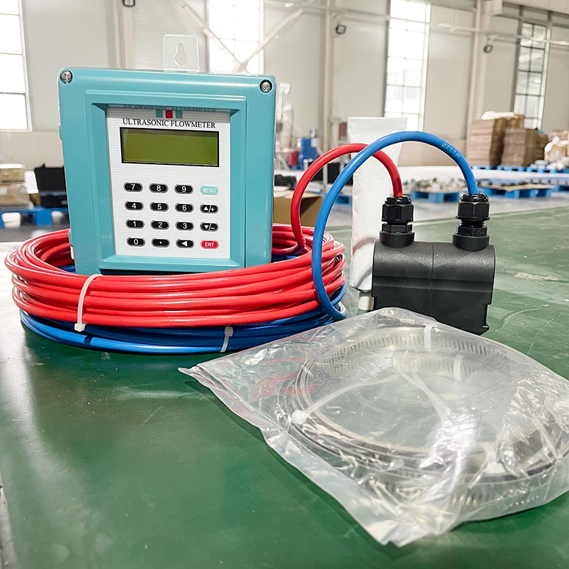 Wall mounted pipeline water meter liquid ultrasonic flow meter